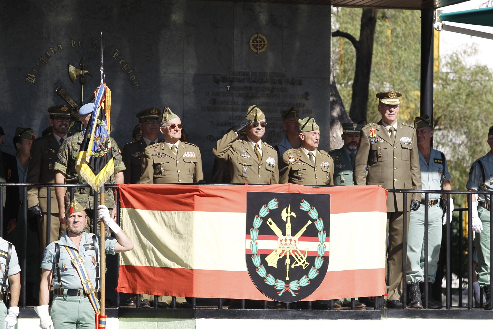 Fotogalería despedida contigente de La Legión con destino Líbano