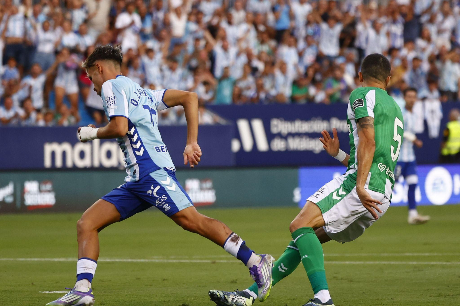 El Málaga CF-Real Betis del XXXV Trofeo Costa del Sol, en imágenes