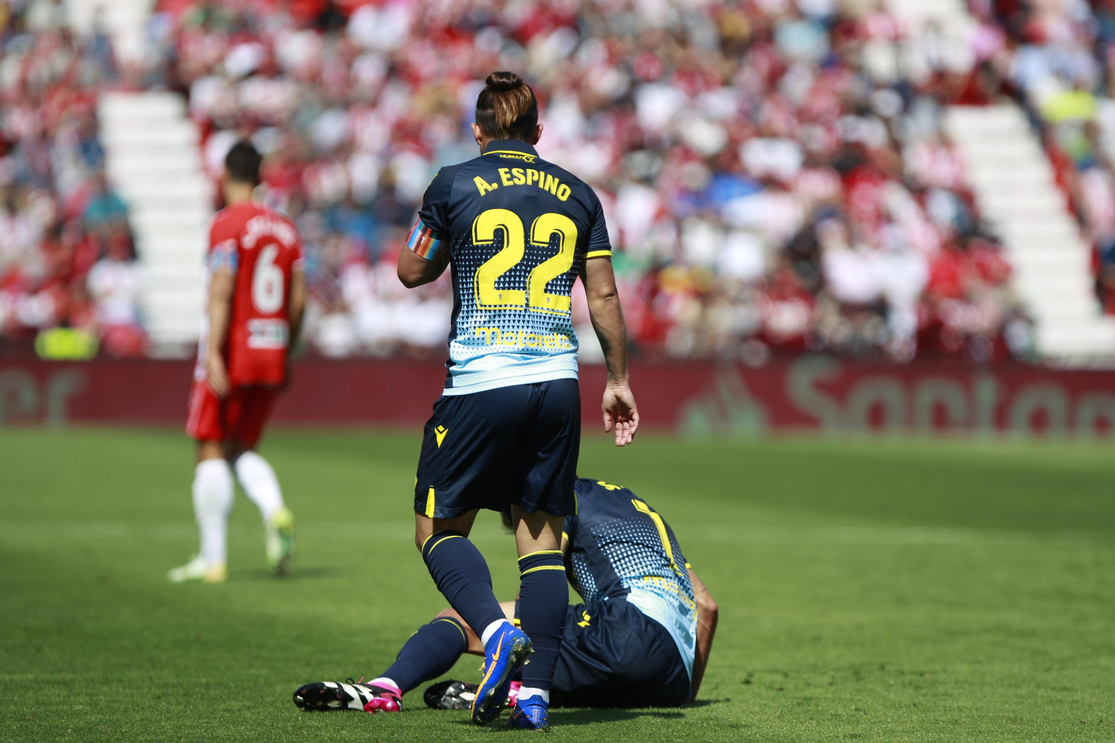 Imágenes del partido de la Liga Santander U.D. Almería-Cádiz C.F.