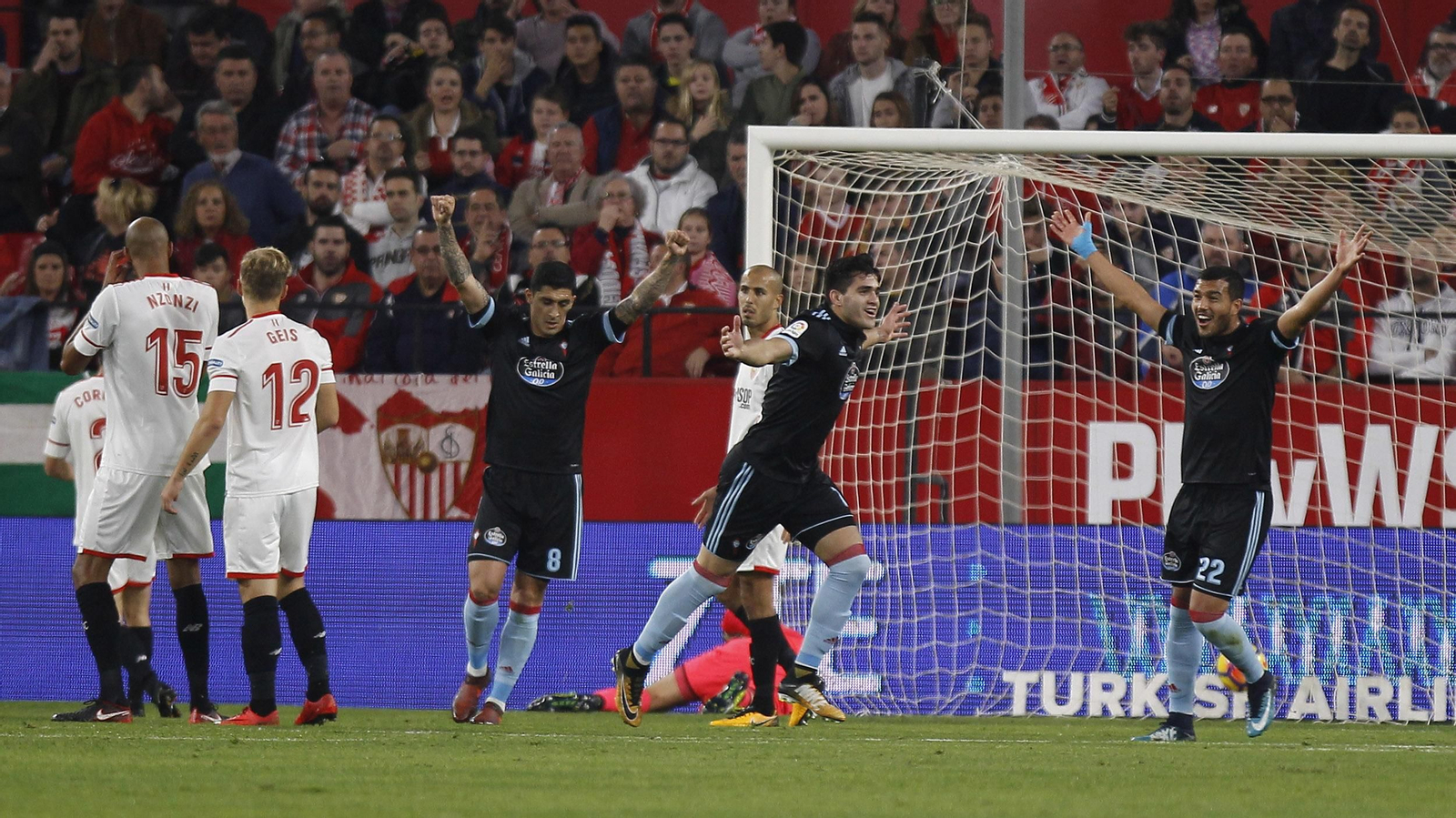 Las imágenes del Sevilla-Celta