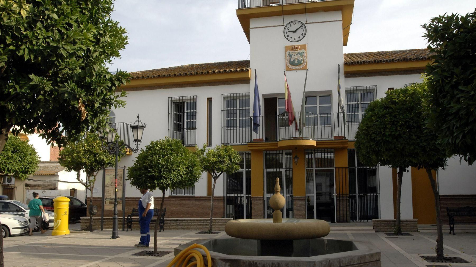 La sede del Ayuntamiento de Palomares.