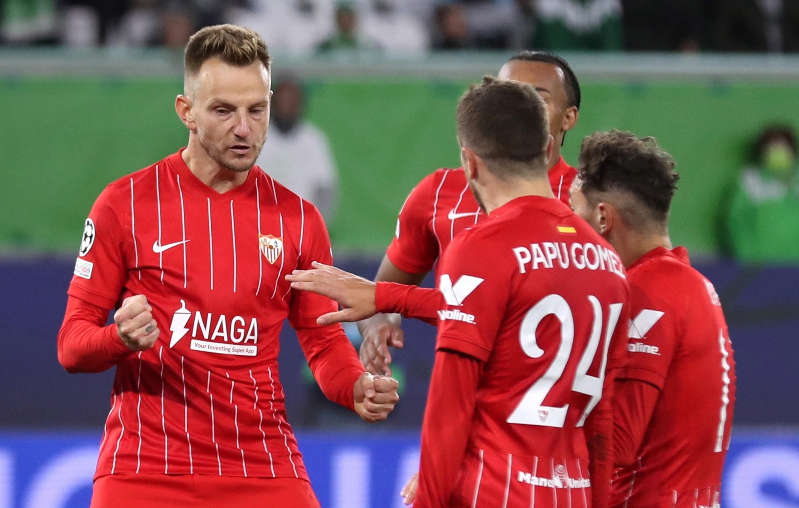 Las imágenes del Wolfsburgo-Sevilla