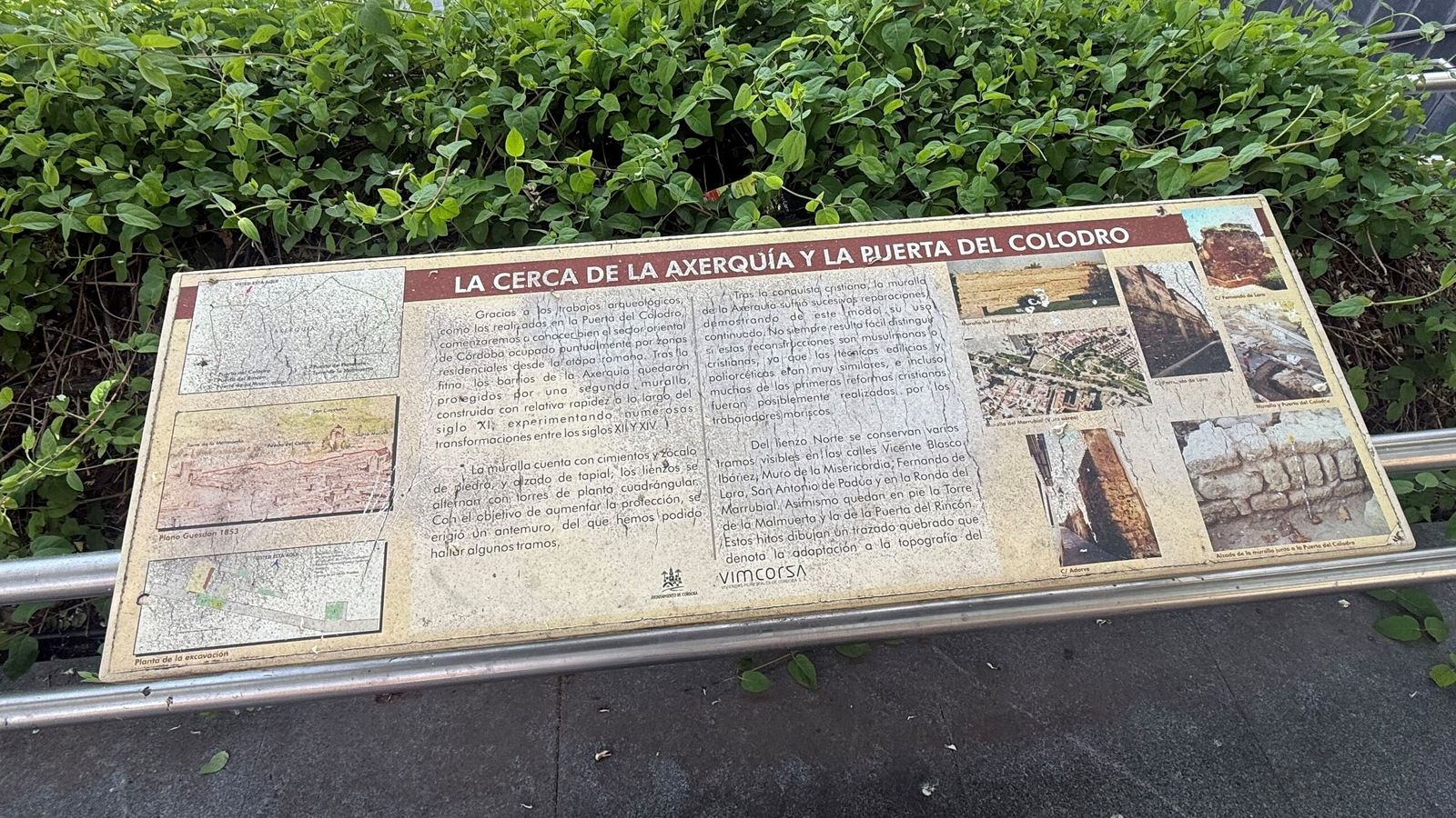 Señalética informativa de la Puerta del Colodro