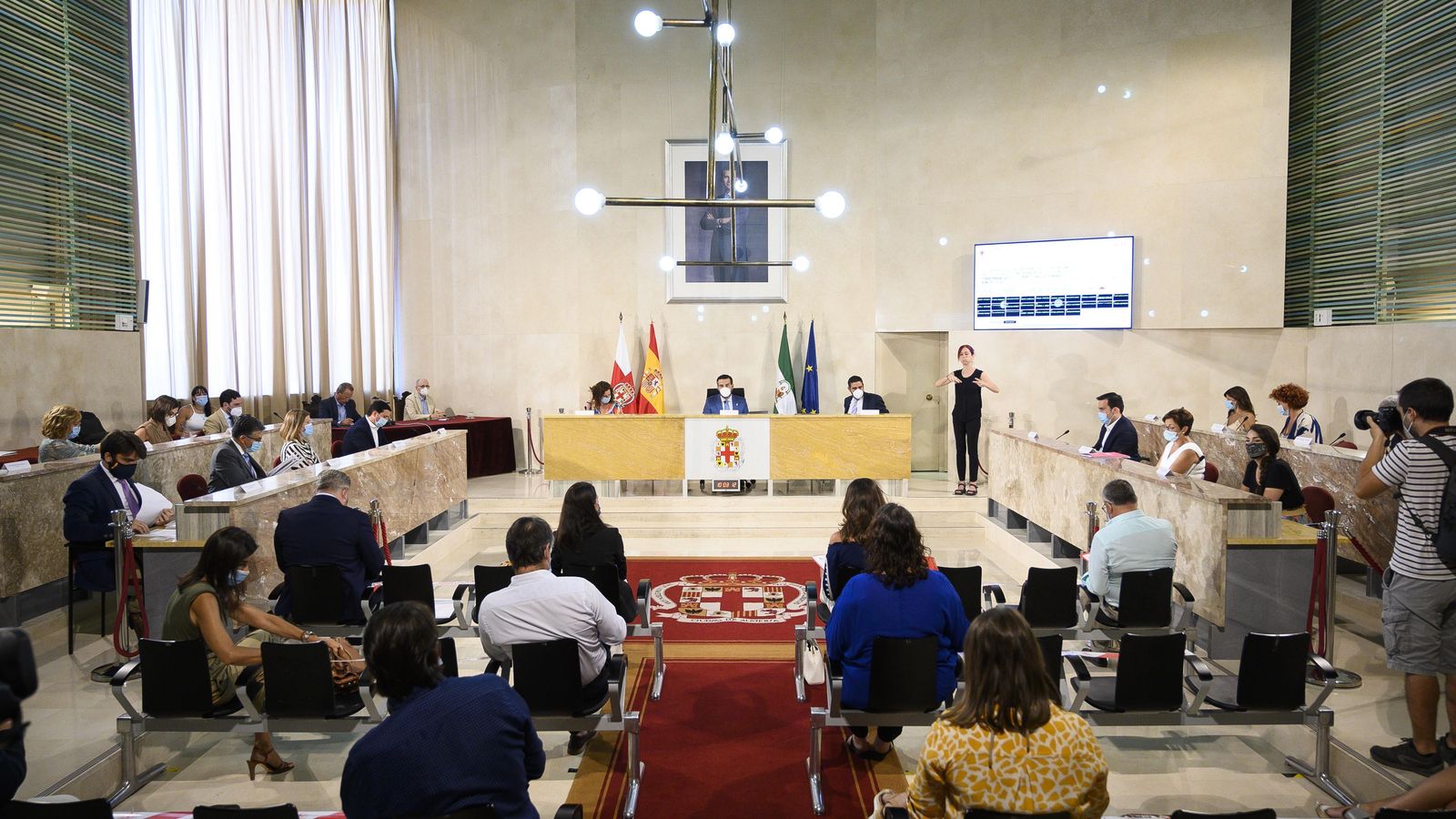Pleno del Ayuntamiento de Almería