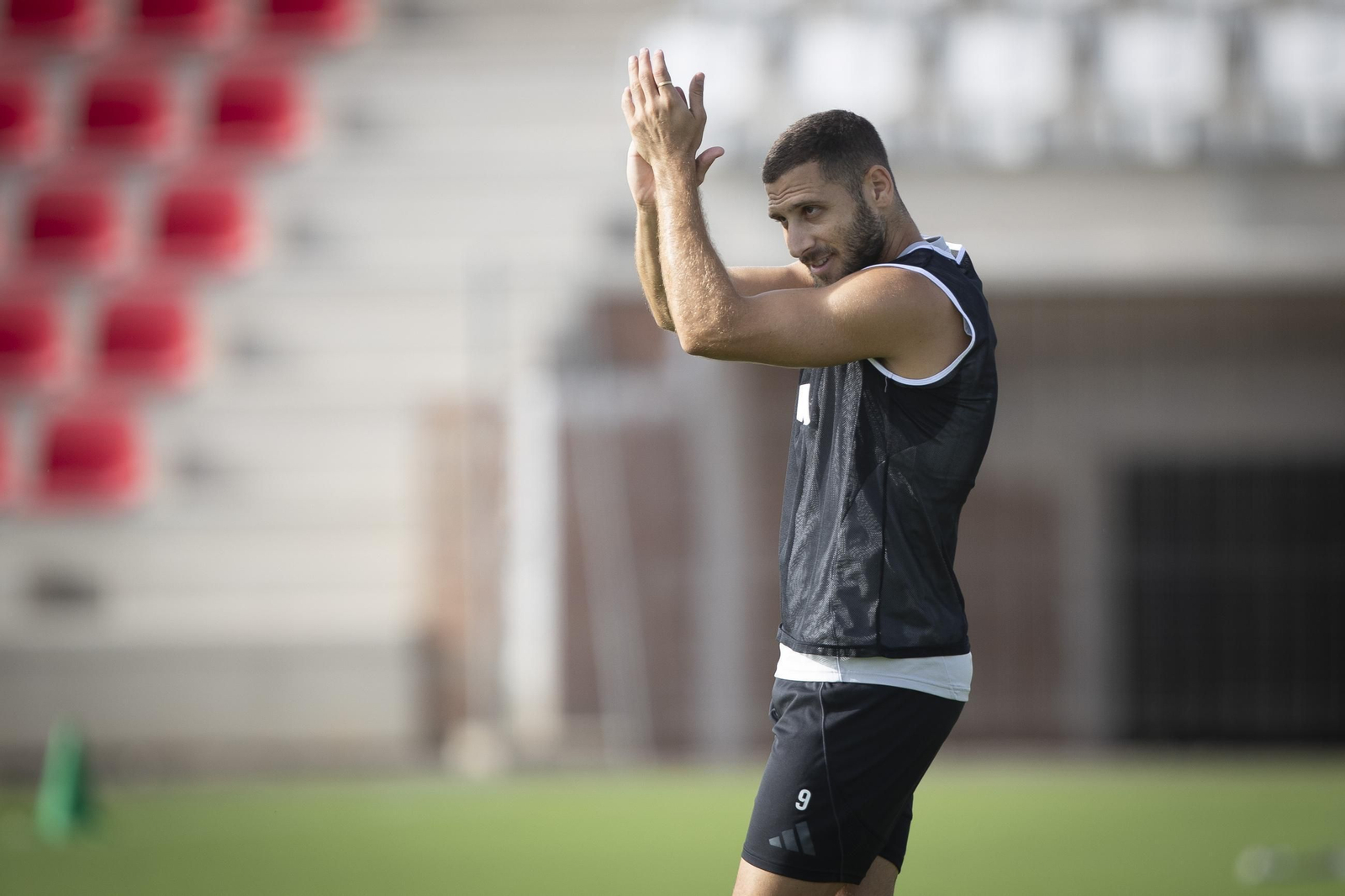 Las imágenes del entrenamiento del Granada CF