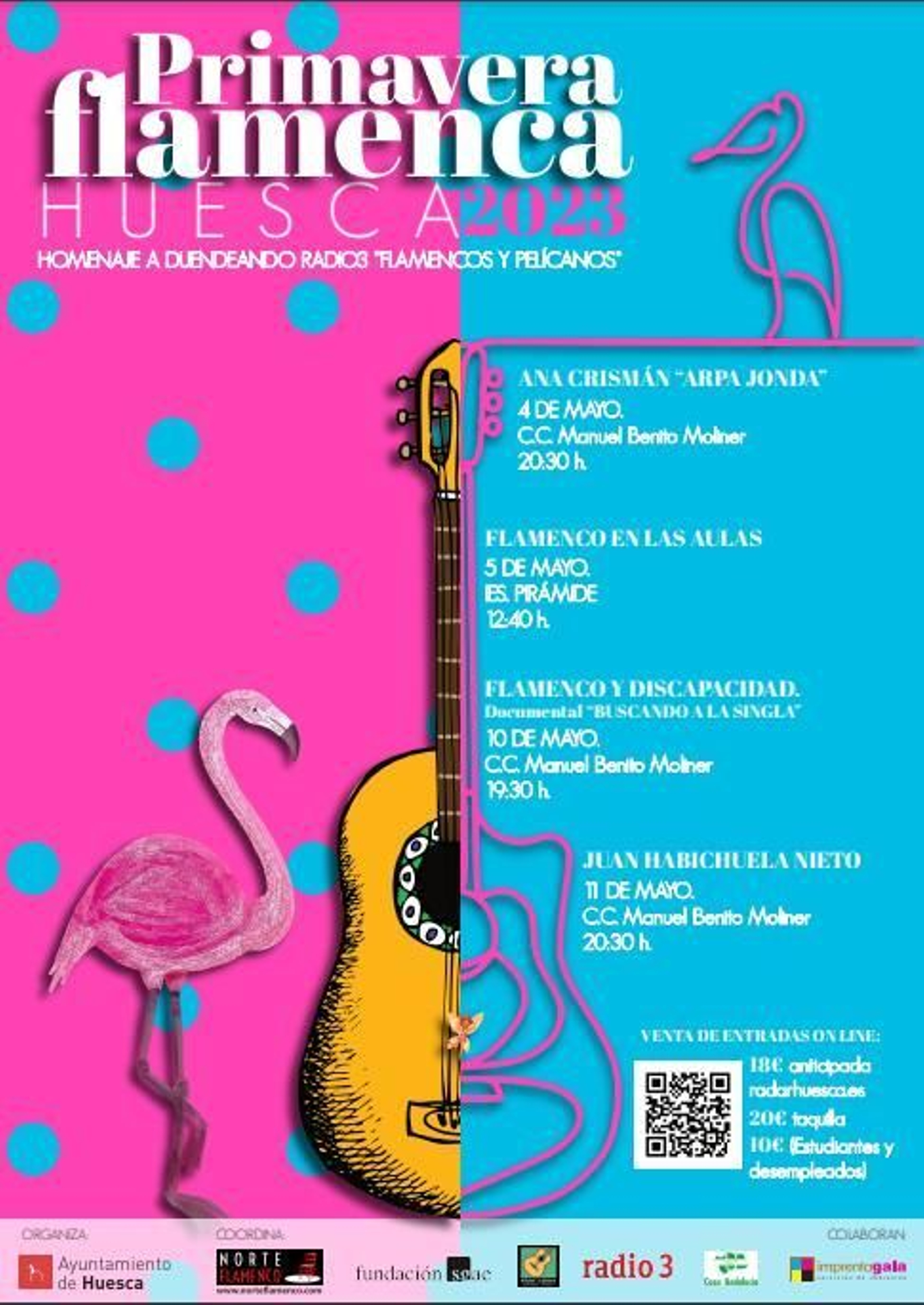 Cartel del Festival Primavera Flamenca 2023.