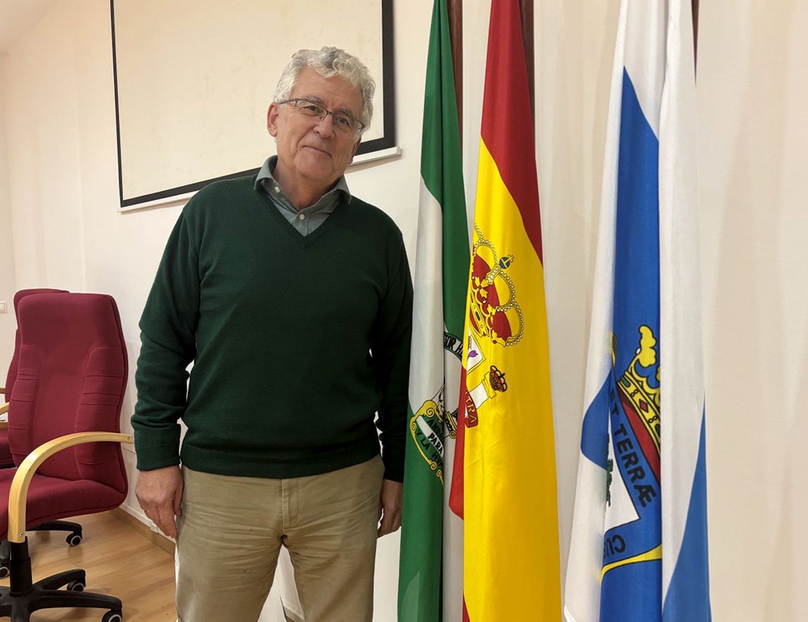José Luis Carrillo Arroyo, nuevo presidente del Colegio de Veterinarios de Huelva.