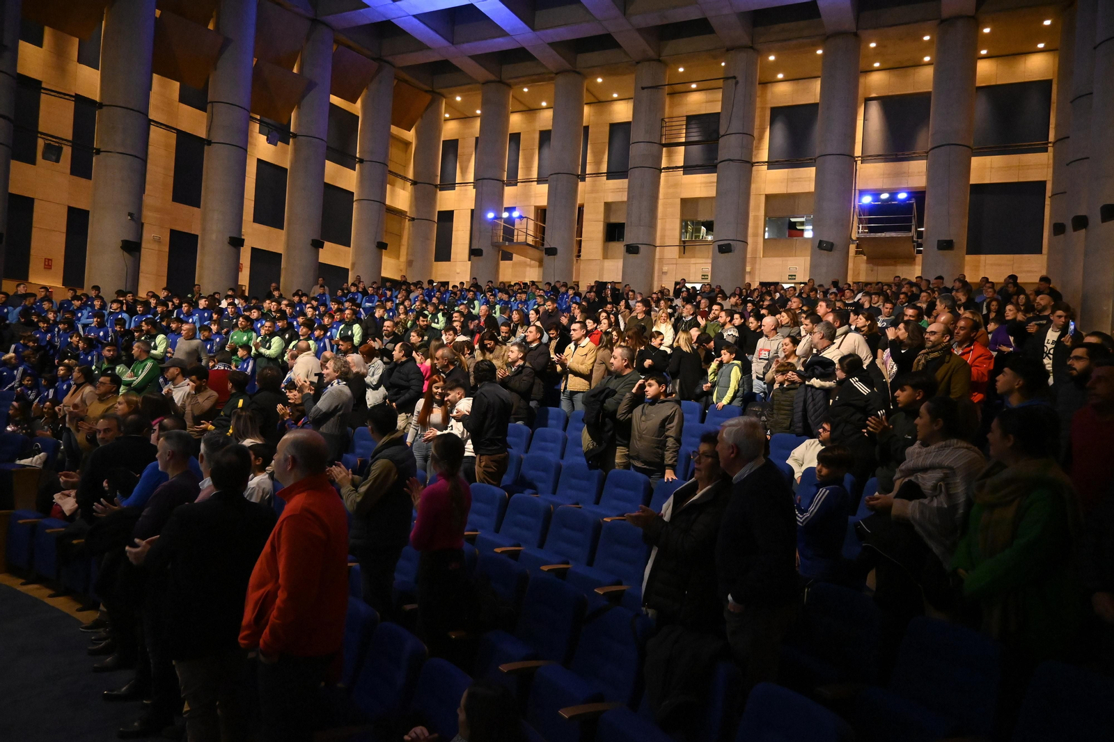 Gala final del Recreativo de Huelva en la Casa Colón, en la Casa Colón