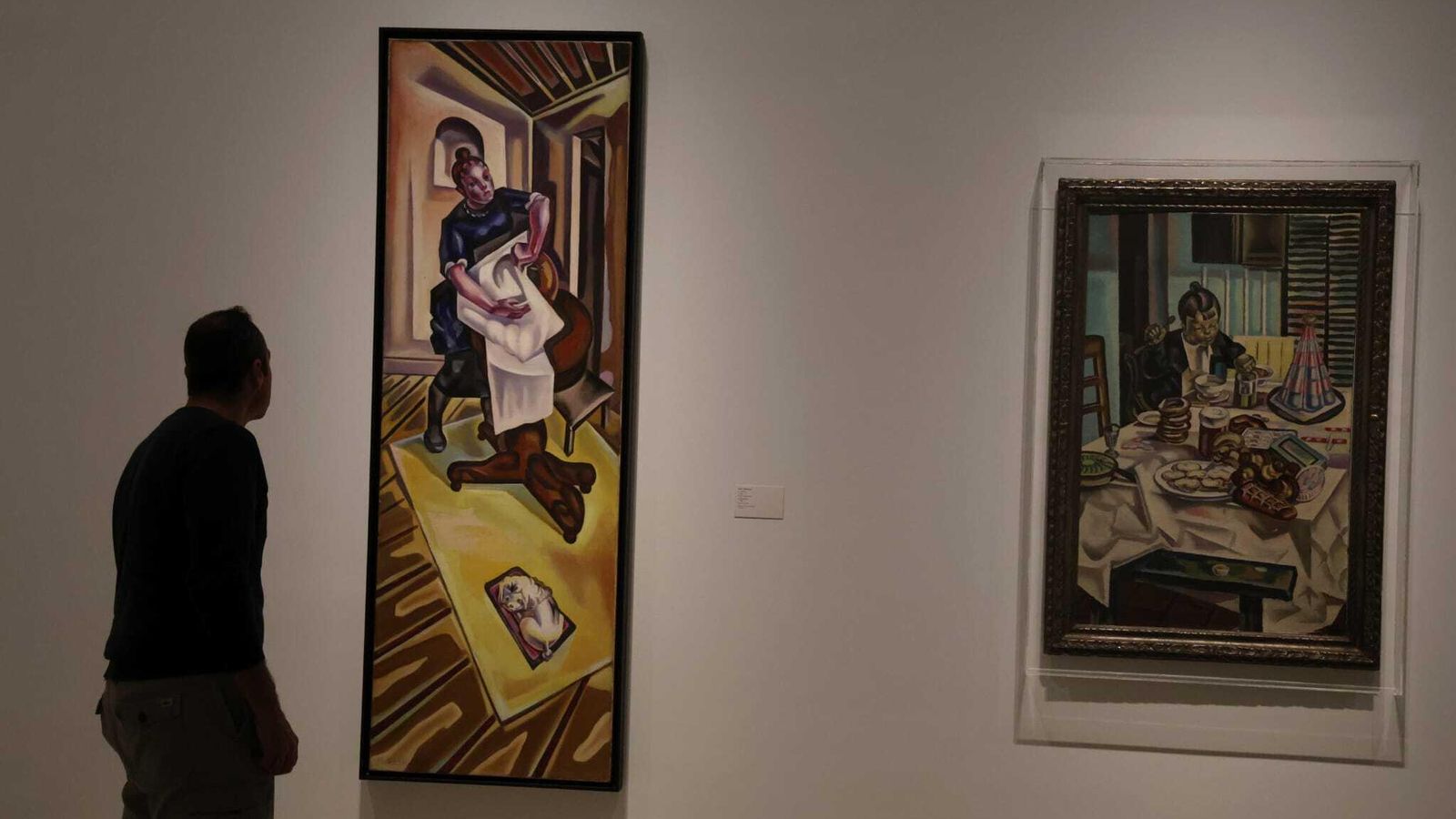 Los personajes femeninos protagonizan la etapa postcubista de Blanchard, presente en la muestra. Los personajes femeninos protagonizan la etapa postcubista de Blanchard, presente en la muestra.