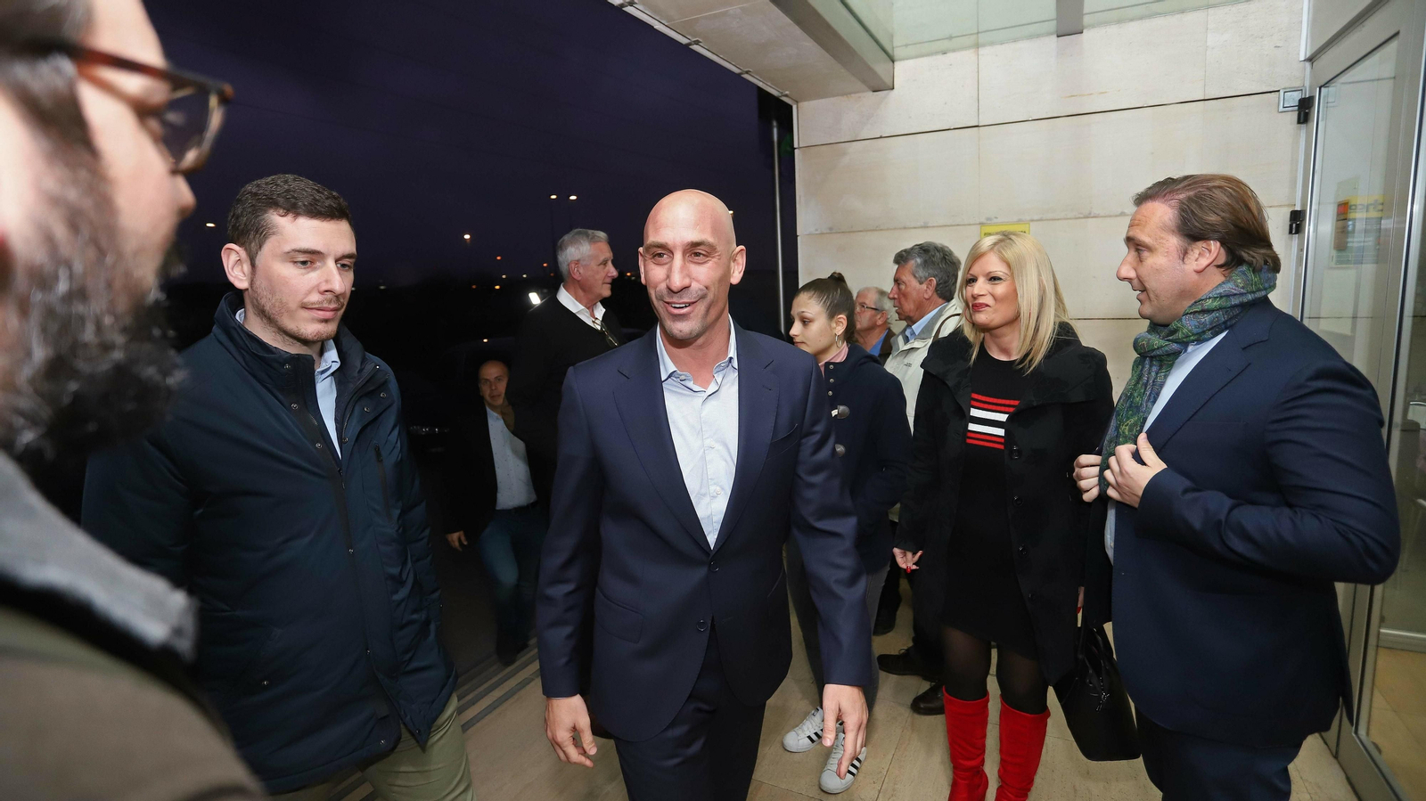 Fotos de la visita de Rubiales al Campo de Gibraltar