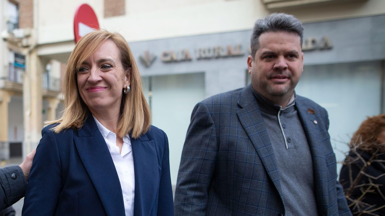 Berta Linares y el alcalde Carlos Porcel en la última aparición pública de la exalcaldesa Berta Linares y el alcalde Carlos Porcel en la última aparición pública de la exalcaldesa