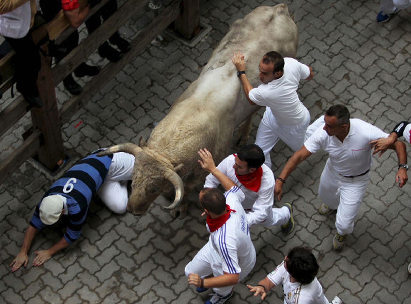Los toros de Fuente Ymbro regalan un encierro rápido y limpio