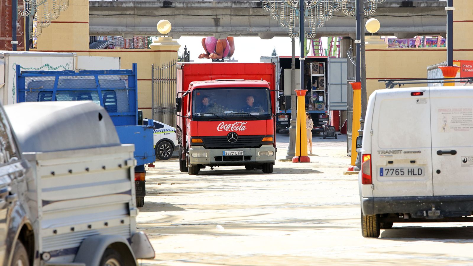 Preparativos en la Feria del Caballo 2024 de Jerez