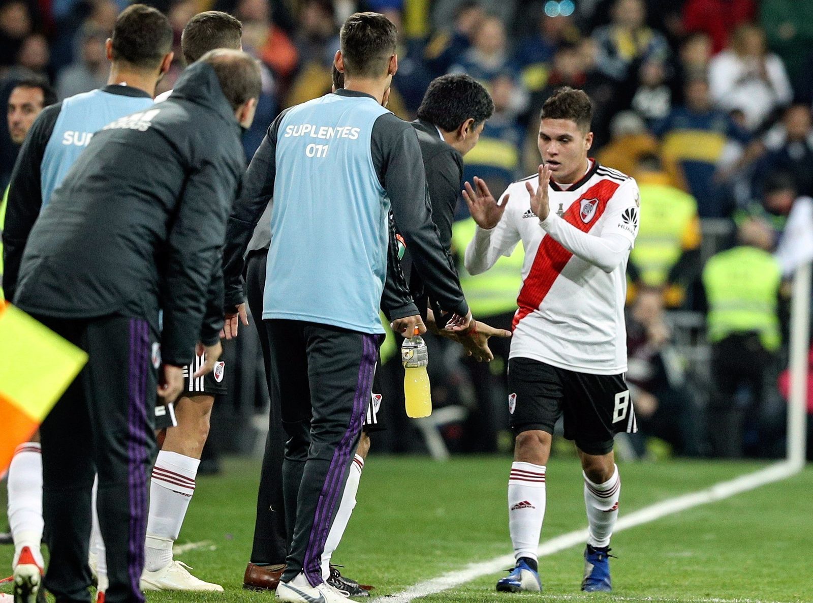 Las imágenes de la final de la Copa Libertadores entre el River Plate y el Boca Juniors
