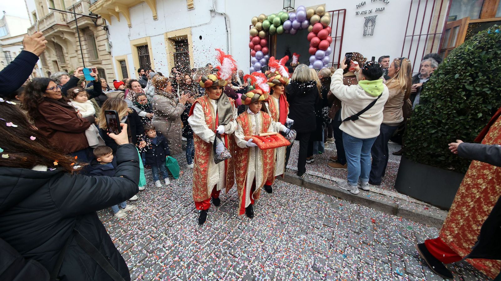 Imágenes de la cabalgata del Cartero Real de Jerez