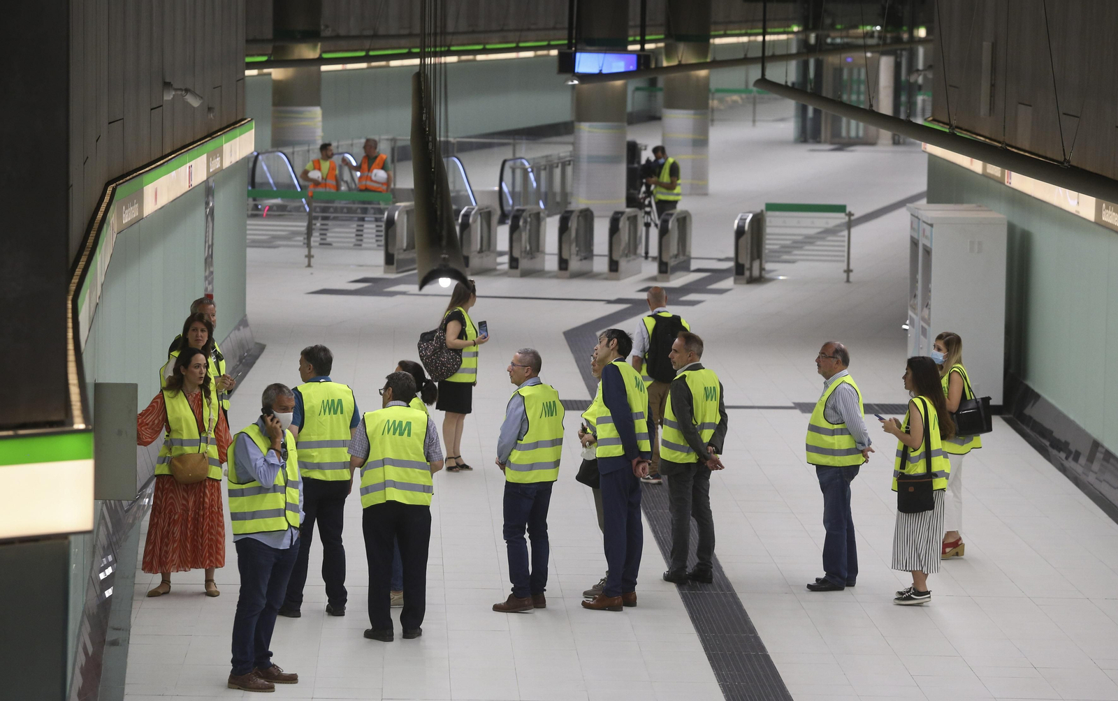 El Metro al Centro de Málaga: fotos de las estaciones Atarazanas y Guadalmedina El Metro al Centro de Málaga: fotos de las estaciones Atarazanas y Guadalmedina