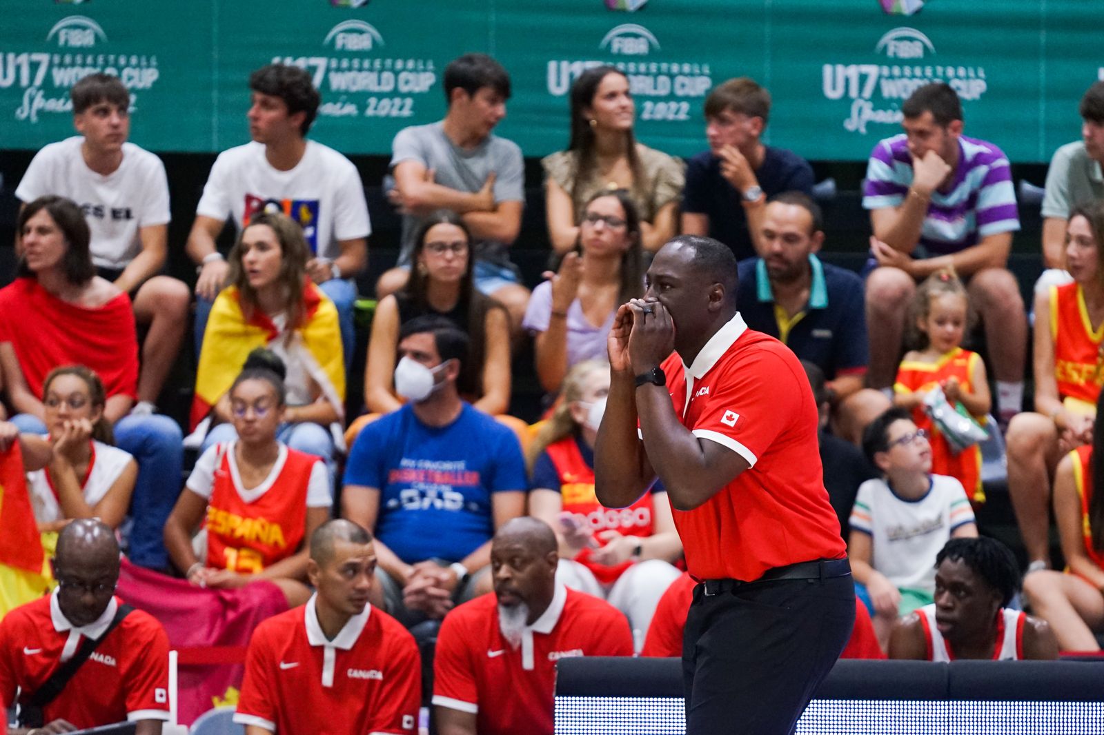 Las fotos del Canadá-España de la Copa del Mundo sub 17 de Málaga