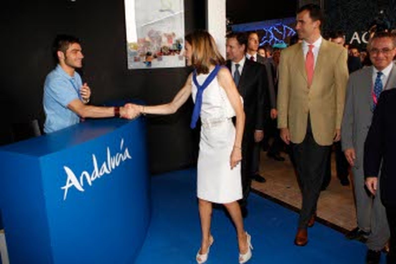 La princesa Letizia promociona el Campeonato de Voleibol de Huelva