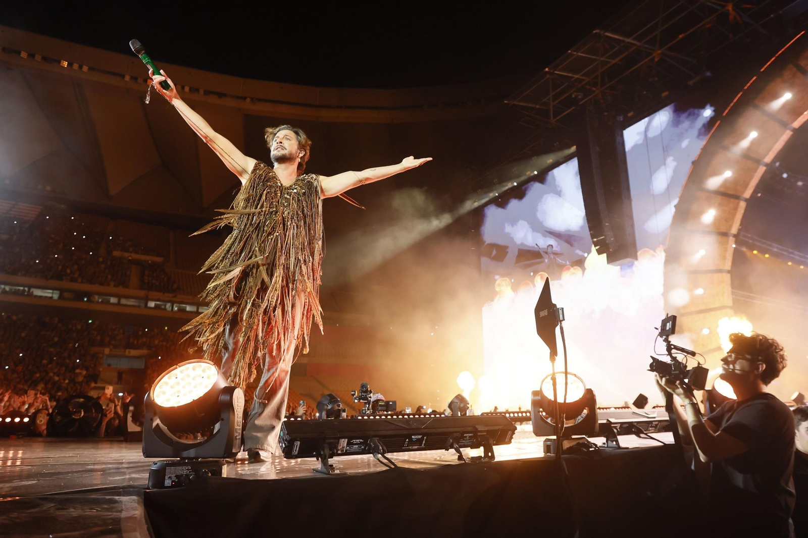 Manuel Carrasco en su último concierto en Sevilla con Tour Salvaje