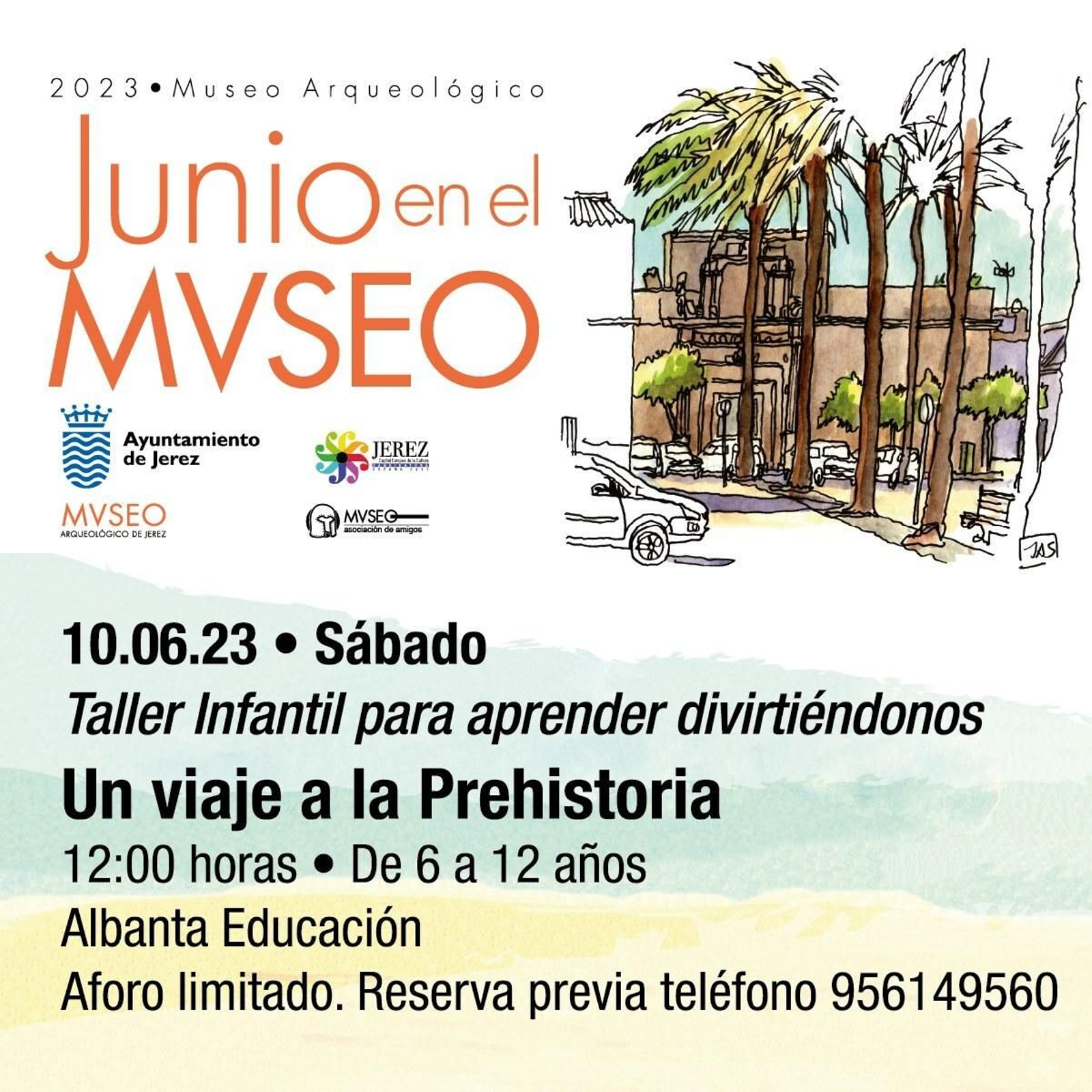 Taller infantil en el museo