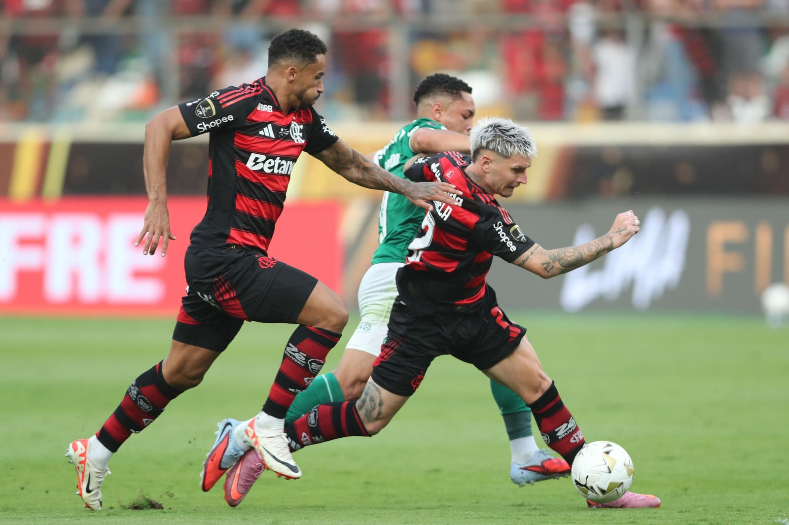 Las fotos de la final de la Copa Libertadores con triunfo de Flamengo sobre Palmeiras