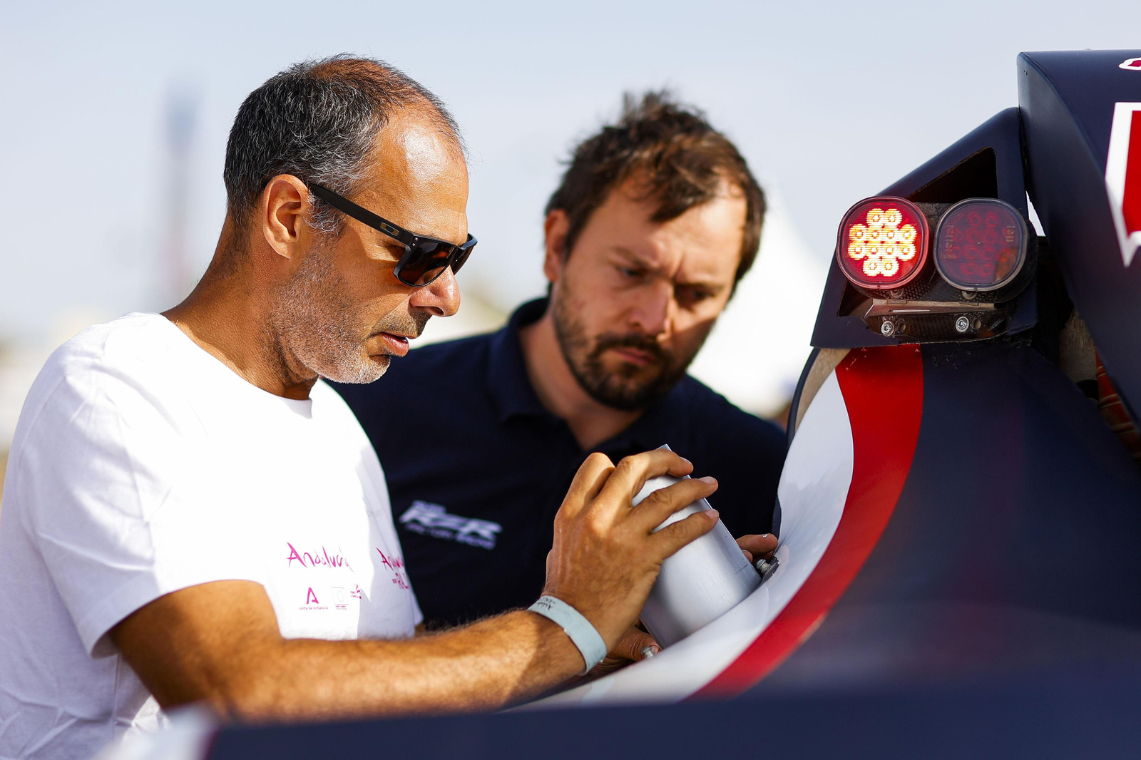 Las imágenes del 'Dakar' de Dos Hermanas