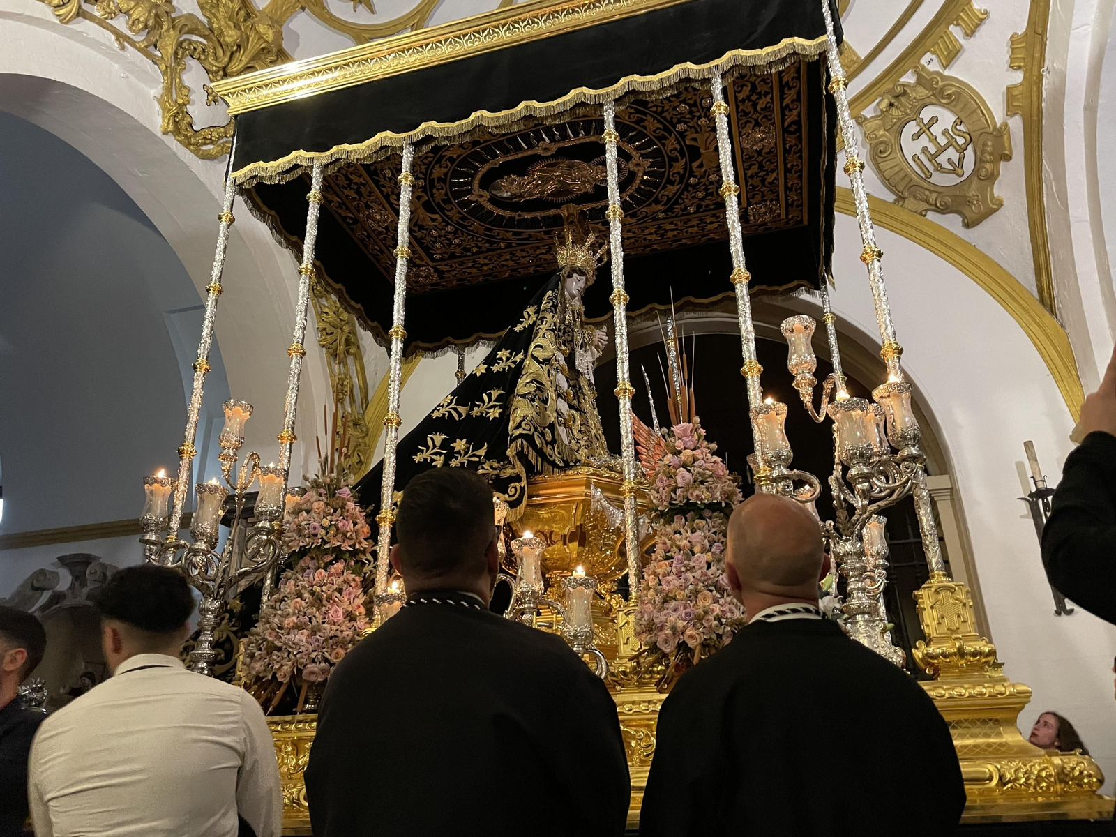 Dolores del Puente en el Lunes Santo de Málaga, en fotos