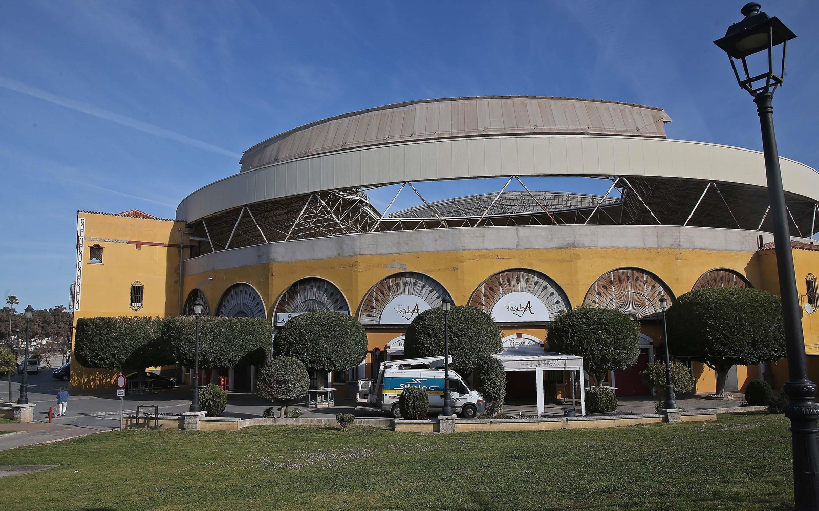 La plaza de toros La Montera de Los Barrios.