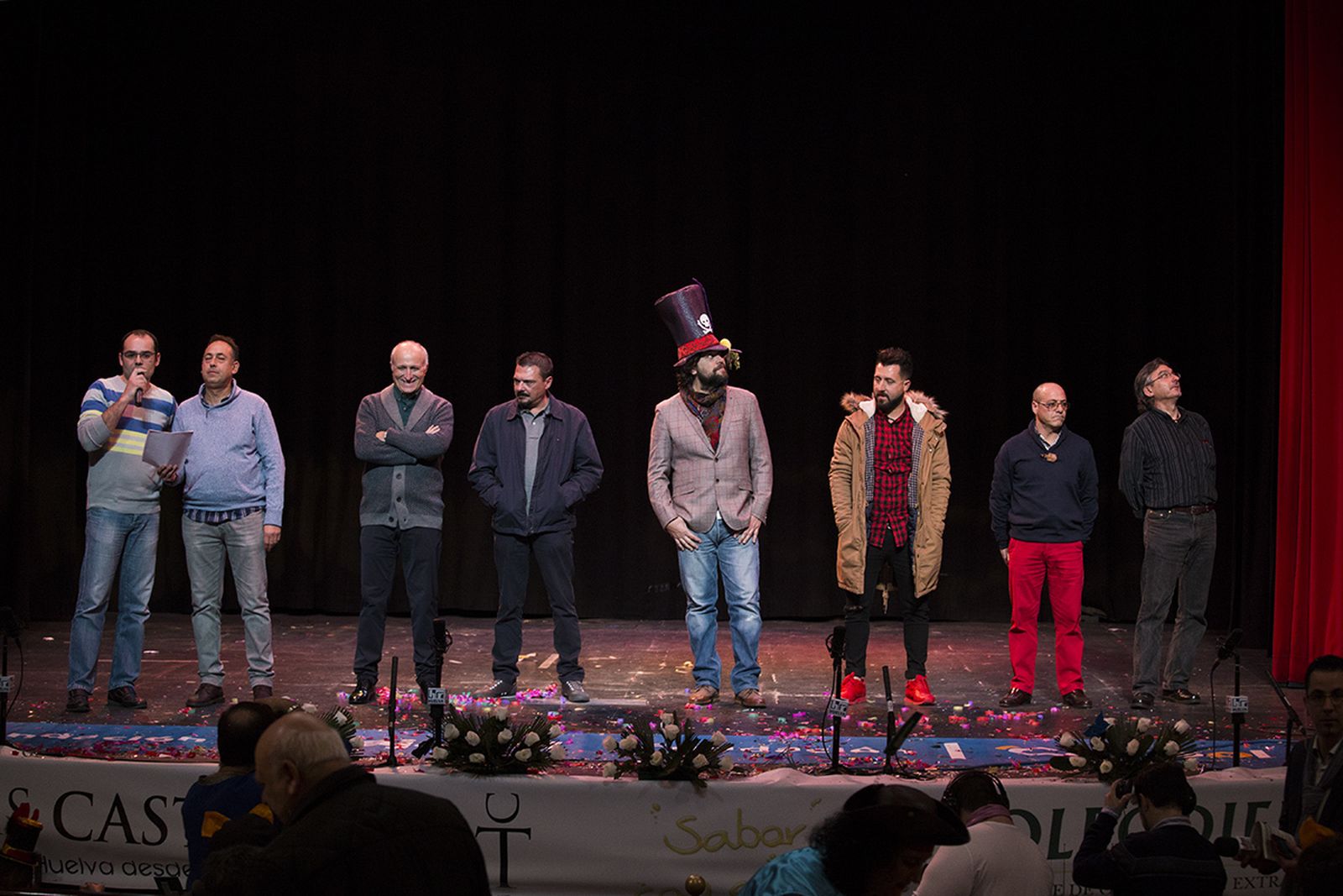 La final del Carnaval Colombino, en imágenes