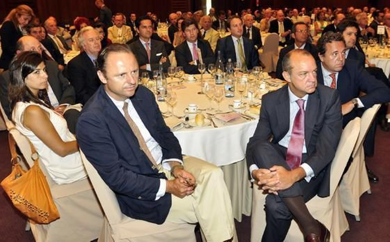 José Antonio García-Tejada, Alfonso Medina, Santiago de Parias, Marta González Valverde, Salvador Loring, Tomás Osborne, Fernando Parias, Felipe Medina, Arturo Otero, Eduardo Osborne y Leopoldo Parias.

Foto: J.C.Vázquez/V.Hidalgo/M.Gómez