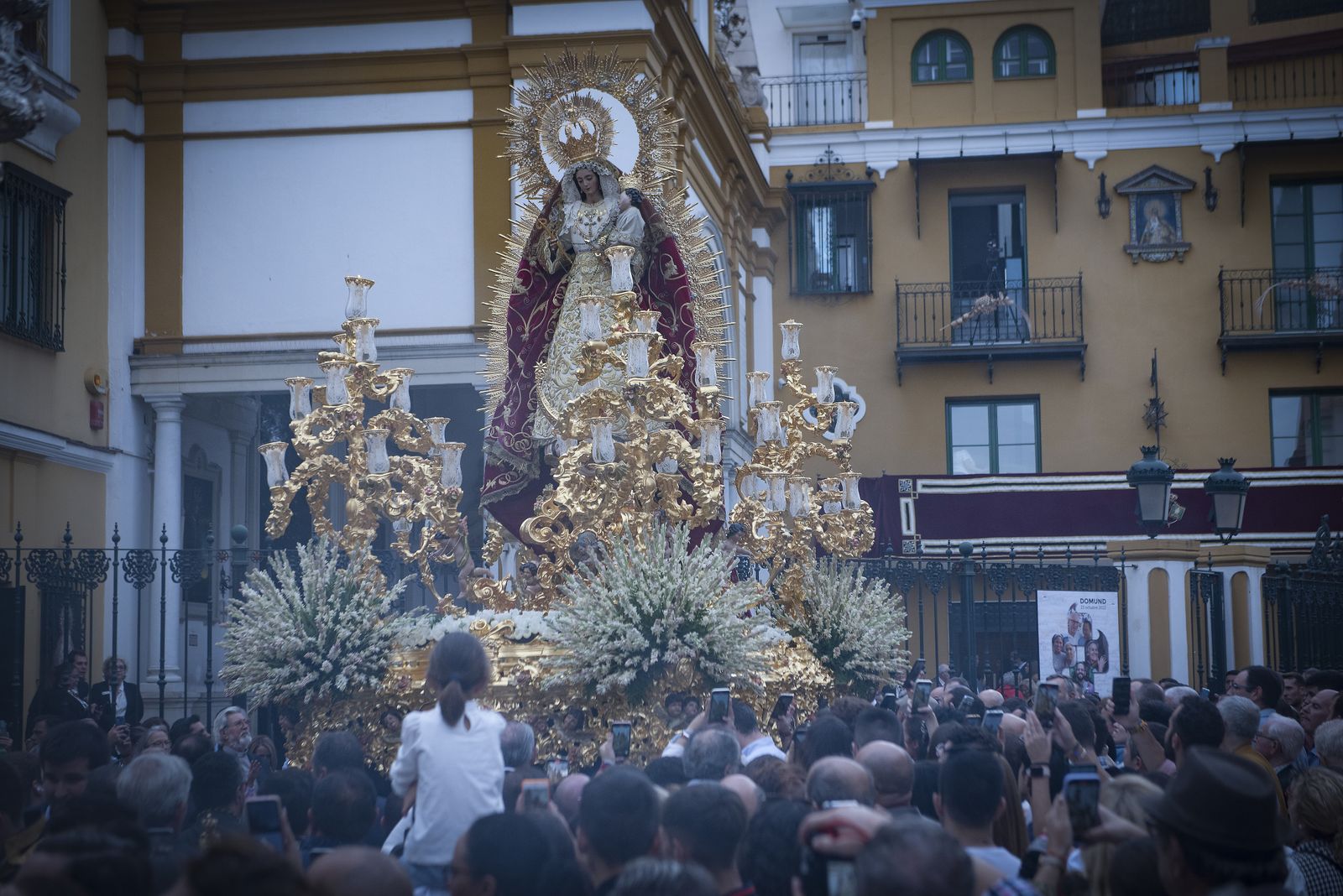 Las imágenes de la procesión de la Virgen del Rosario de la Macarena