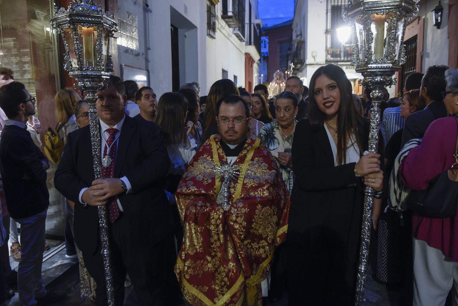 Las imágenes de la procesión de la Virgen de las Nieves