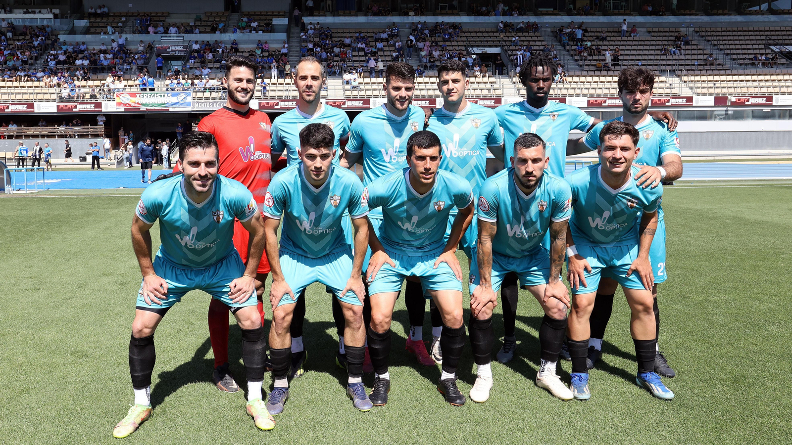 Último partido de liga del Xerez DFC - CD Pozoblanco en Chapín