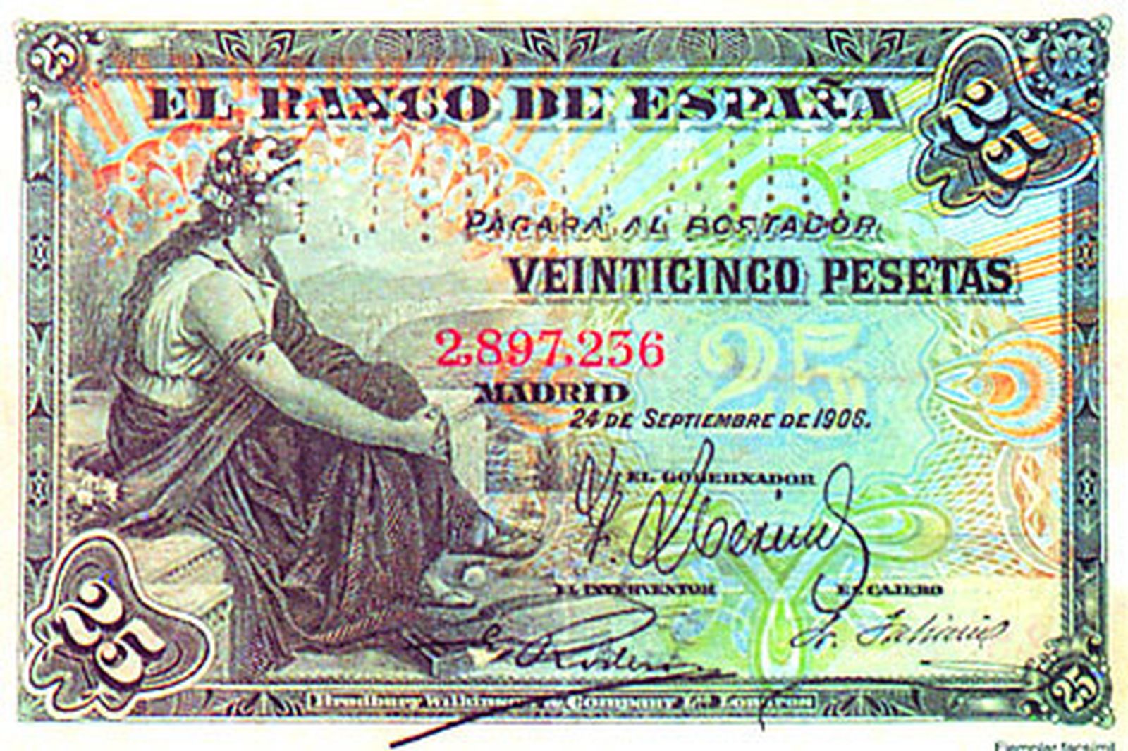 Emisión de deuda del Banco de España.