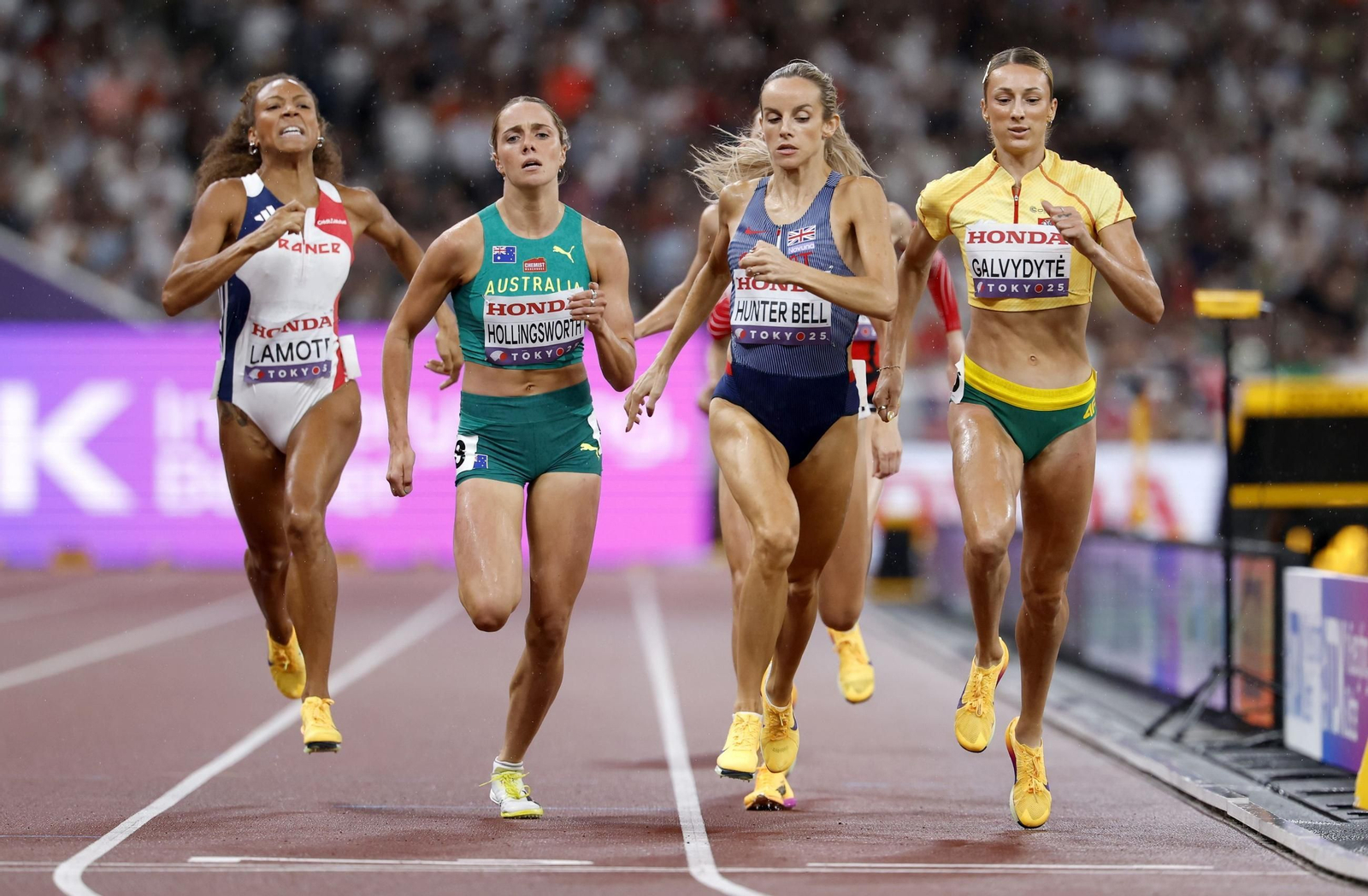 Las fotos del prometedor triunfo de Attaoui y del resto de la jornada del Mundial de Atletismo