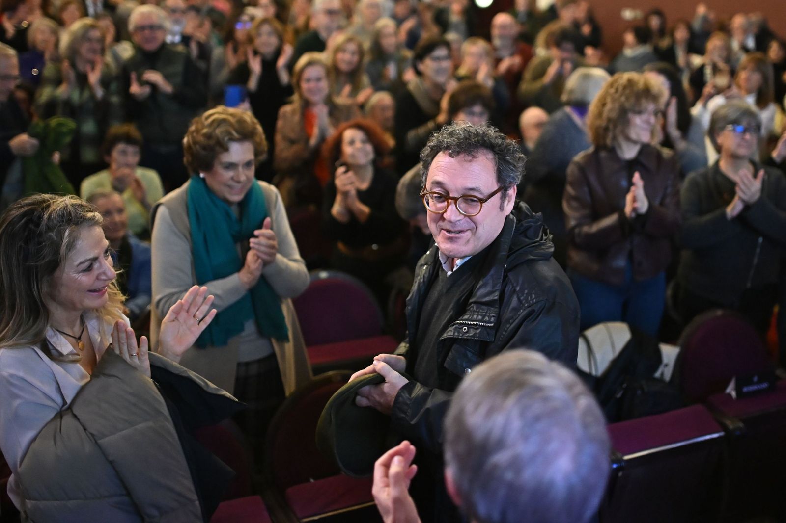 El ex fiscal general del Estado Álvaro García Ortiz, en la presentación del manifiesto firmado por más de 150 juristas en rechazo de la sentencia que le condenó.