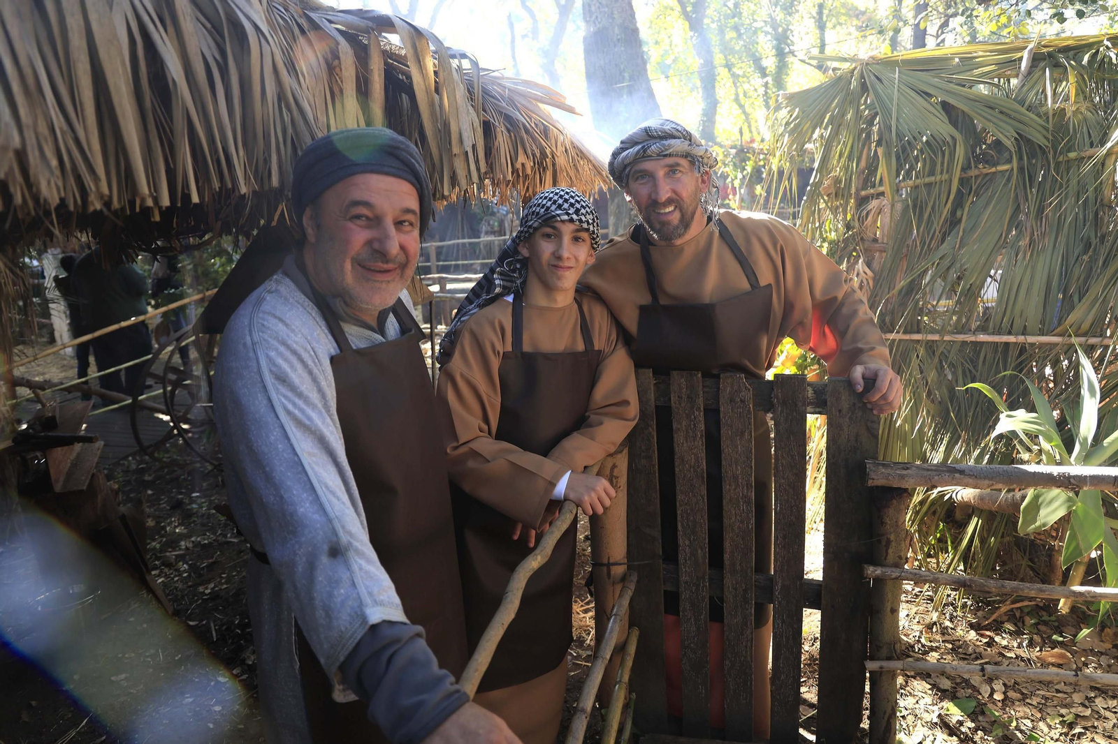 Las fotos de la inauguración del Belén Viviente de Pelayo en Algeciras