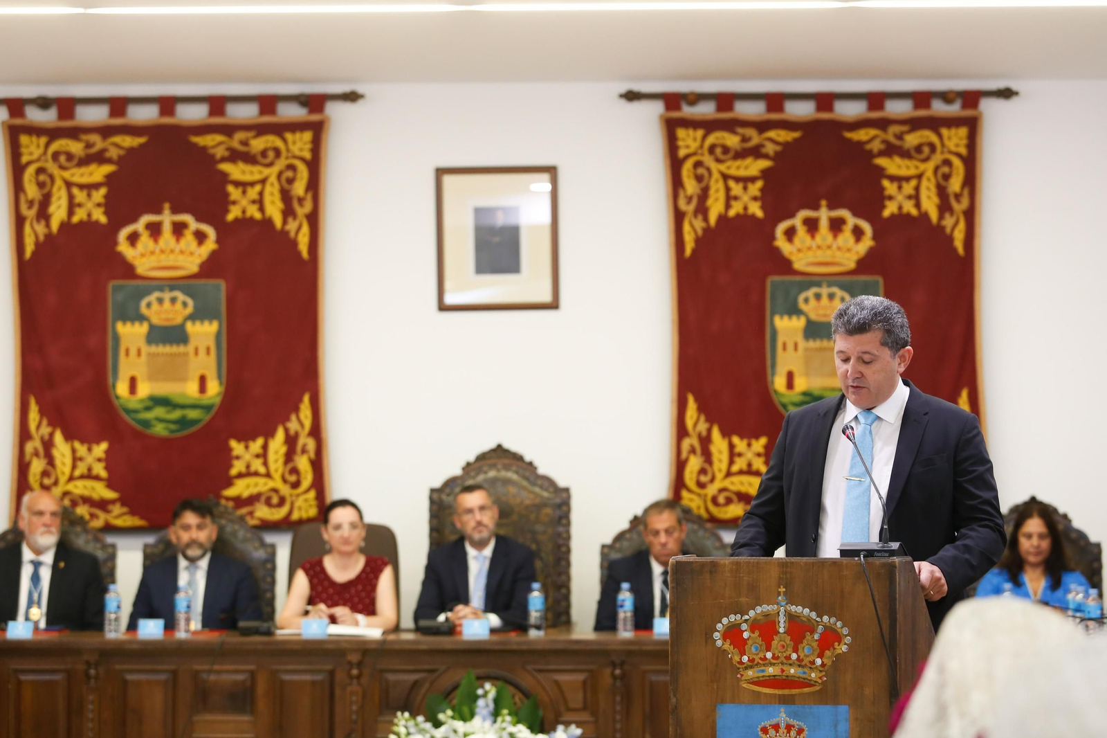 Las fotos del Pleno institucional por el 155 aniversario de La Línea