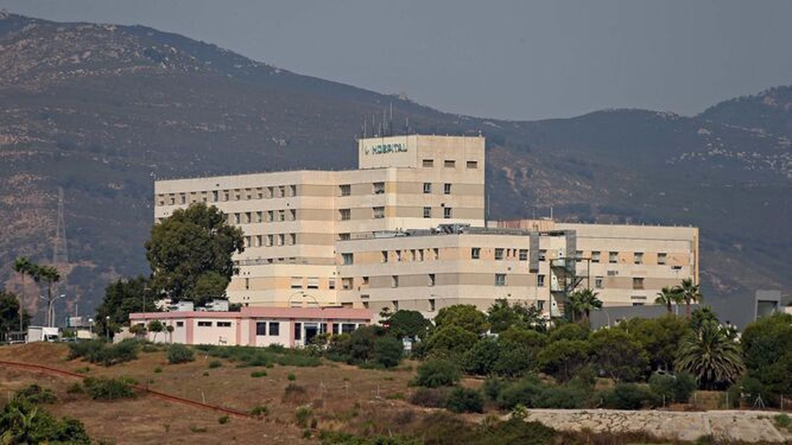 El Hospital Punta de Europa de Algeciras.