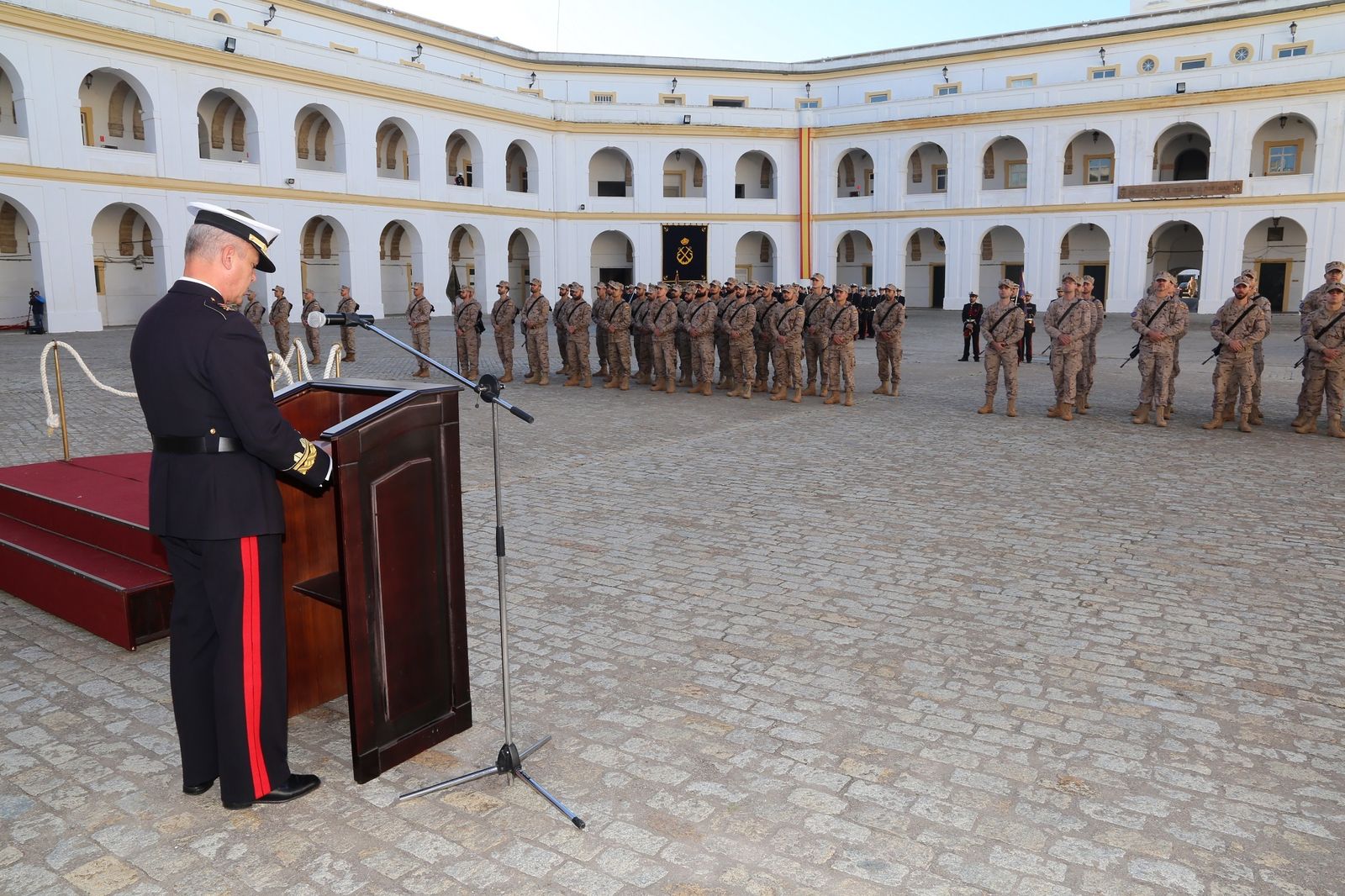 Recibimiento al contingente de Mali en el TEAR