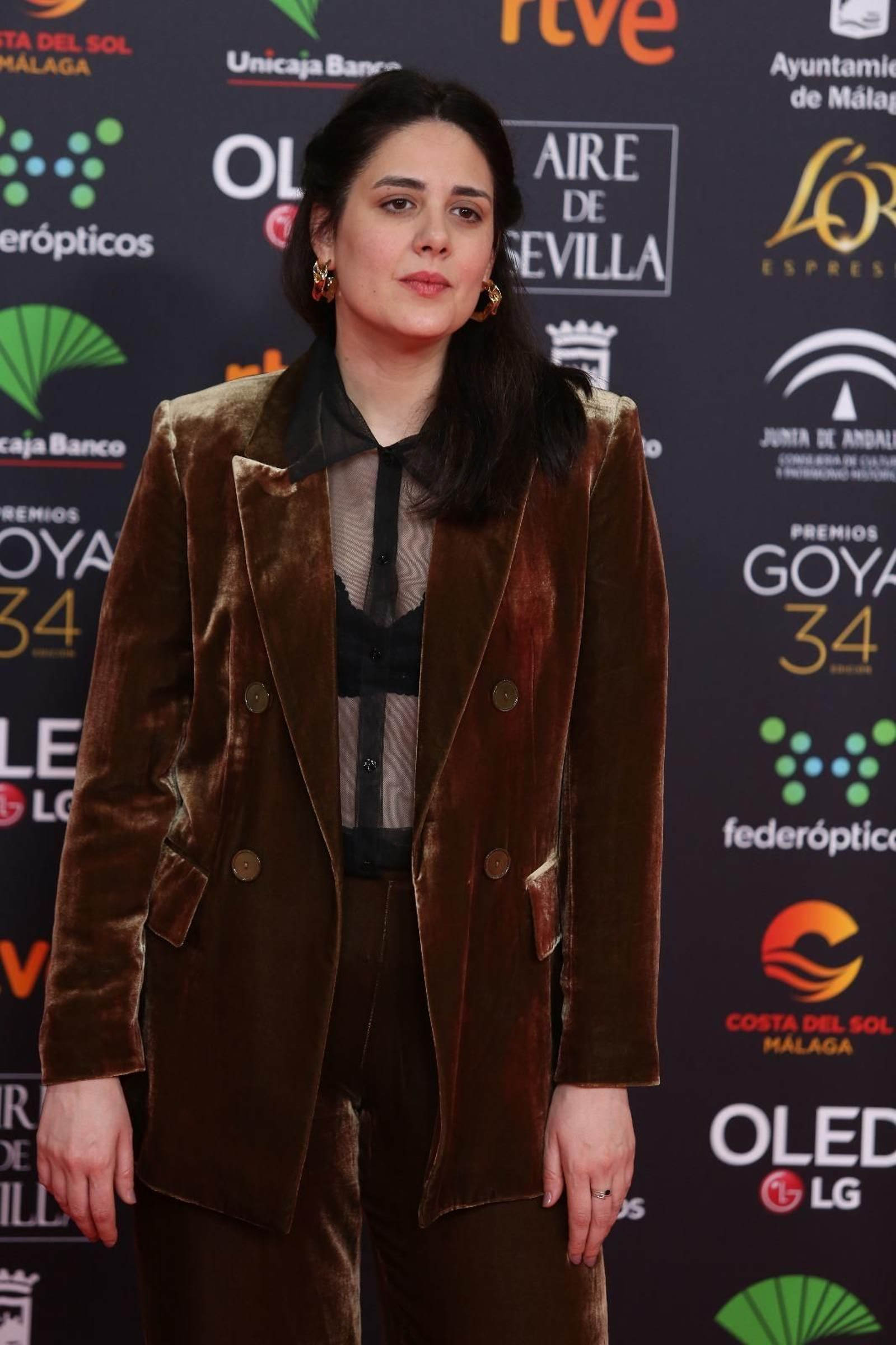 La alfombra roja de los Goya 2020 en Málaga