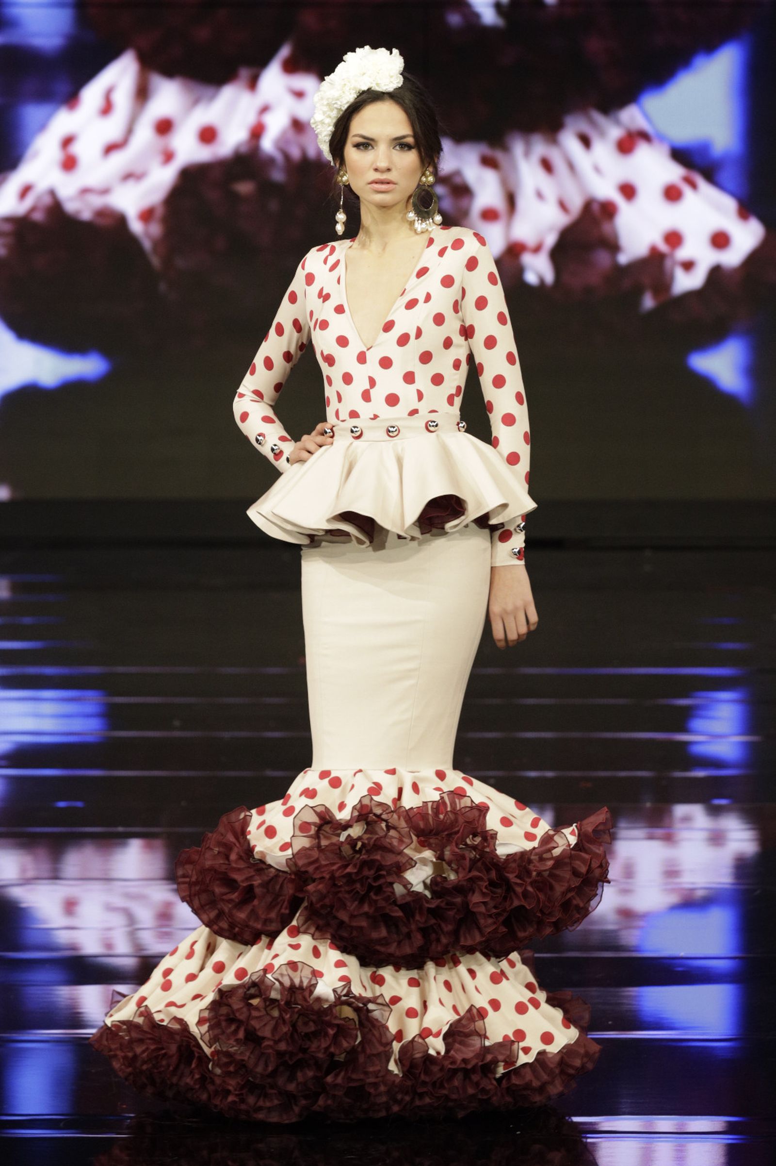 Los diseños malagueños de moda flamenca en Simof 2020, en fotos