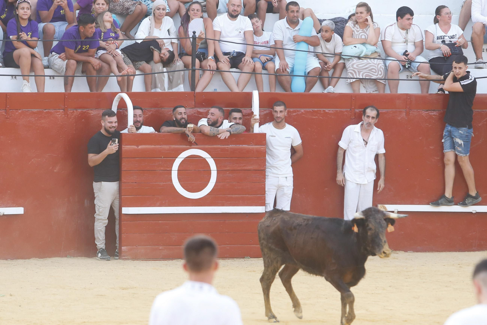 Fotos del Toro del Aguardiente en San Roque