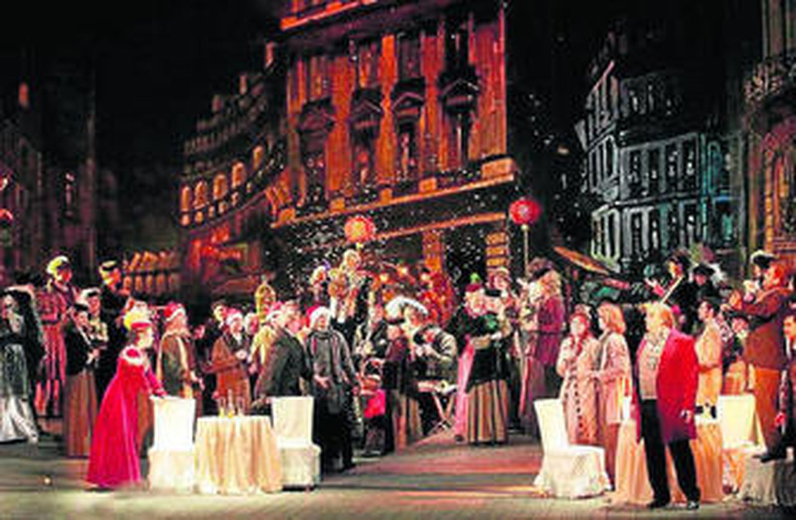 Un momento de 'La Bohème'.