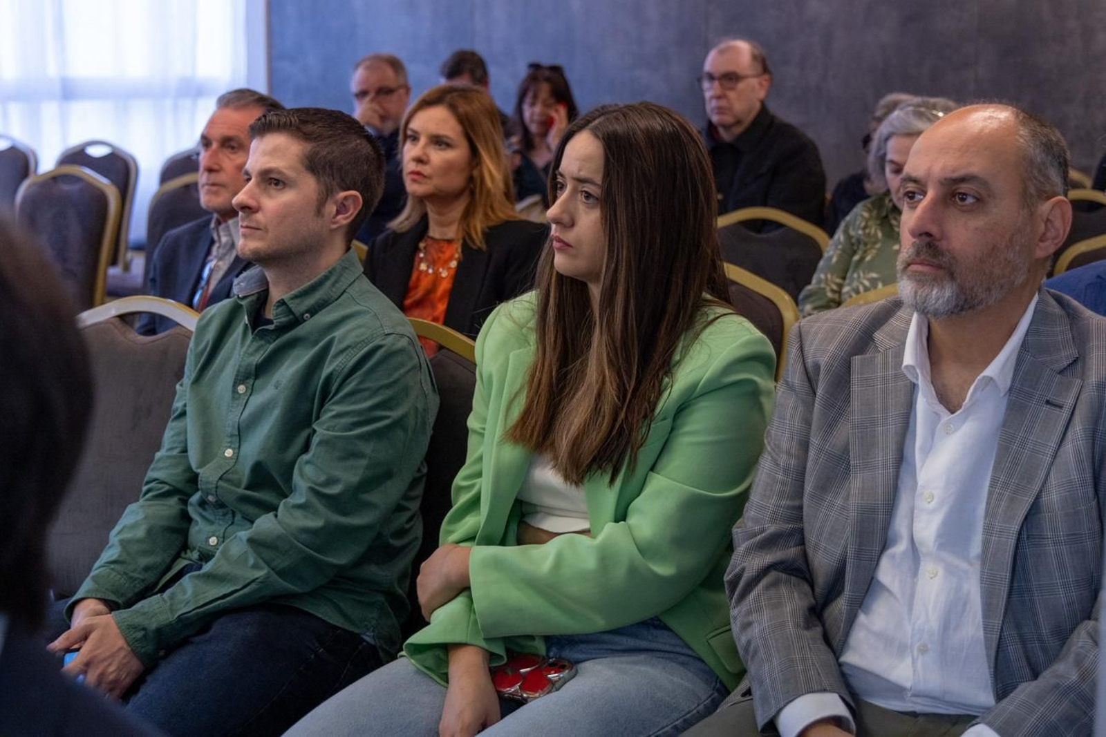 Desayuno y presentación del escritor Manuel Vilas en un encuentro literario dedicado a una de las últimas obras de este autor, 'El mejor libro del mundo'