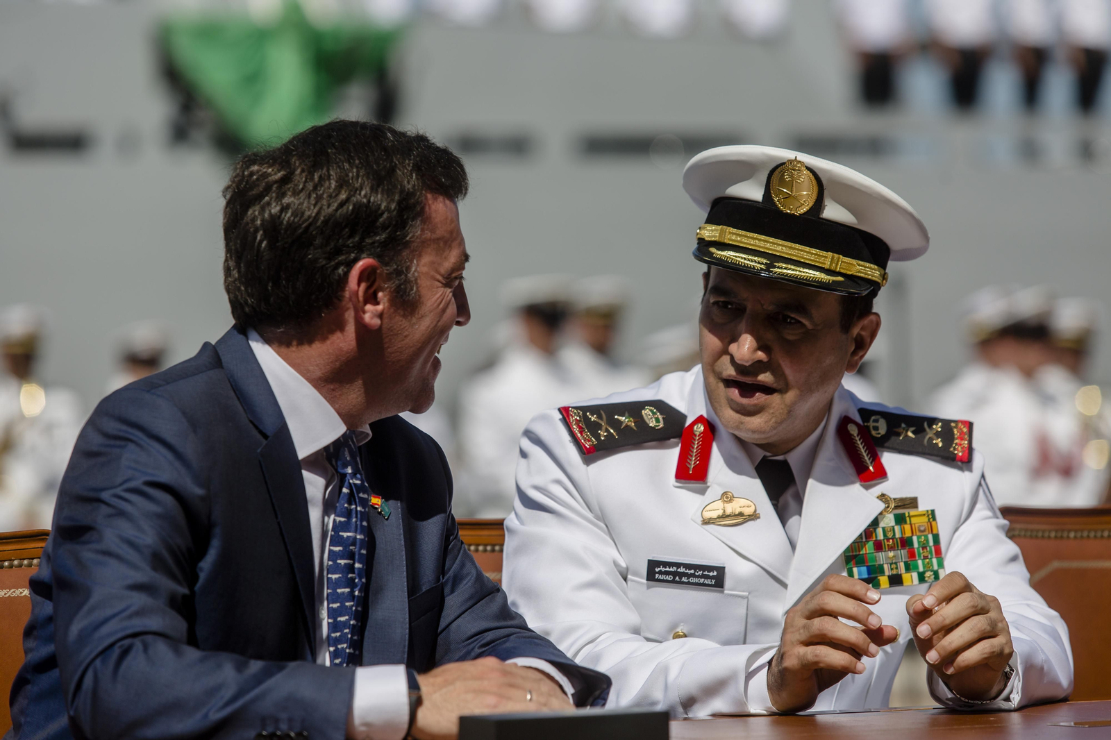 Las imágenes de la entrega a la Real Armada Saudita de la segunda corbeta construida en Navantia - San Fernando Las imágenes de la entrega a la Real Armada Saudita de la segunda corbeta construida en Navantia - San Fernando