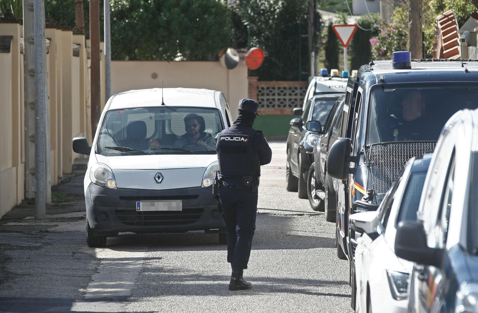 Imágenes de la macrooperación de Policía Nacional en Algeciras