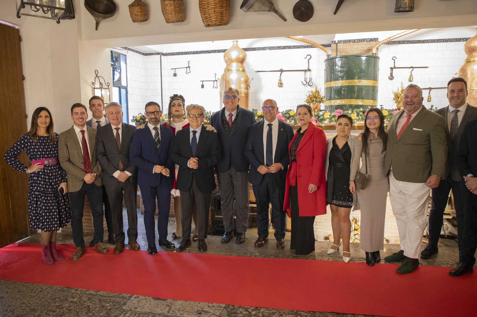 Inauguración de la campaña en destilerías El Duende.