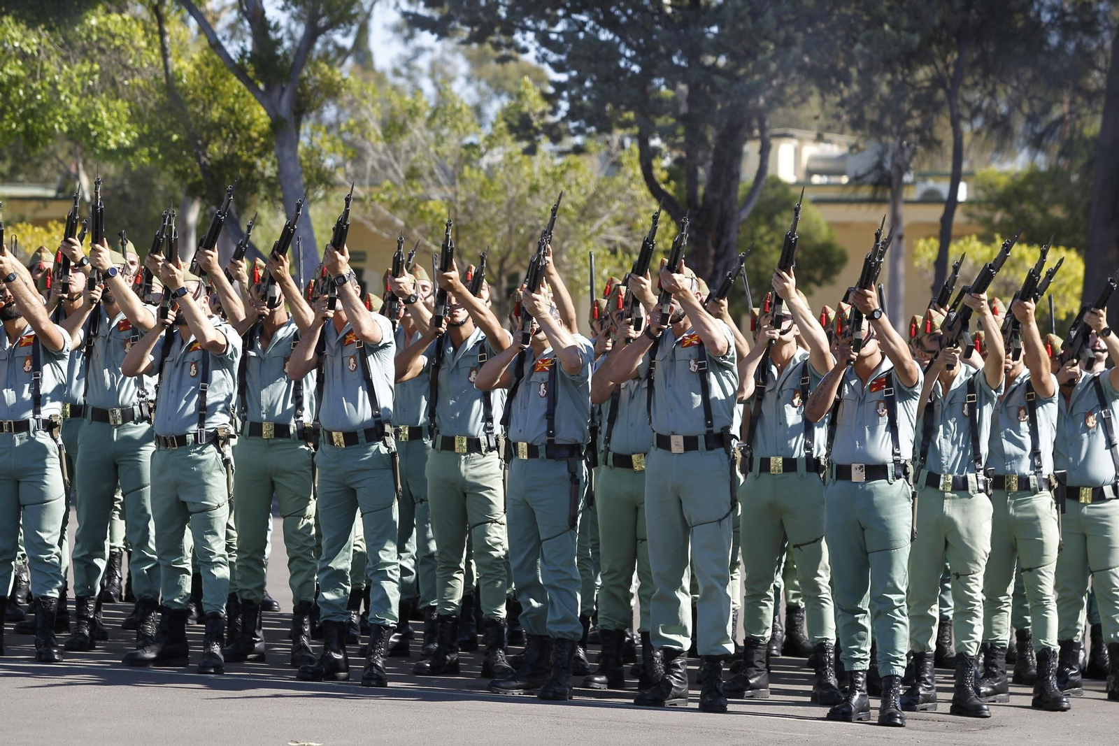 Fotogalería despedida contigente de La Legión con destino Líbano