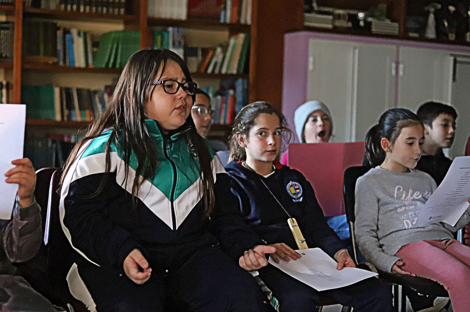 Imágenes del aula de Carnaval del Colegio de la Hispanidad